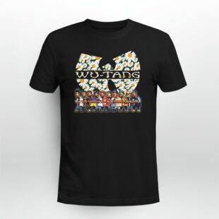Wu-tang Clan Logo Cream Flower Tshirt