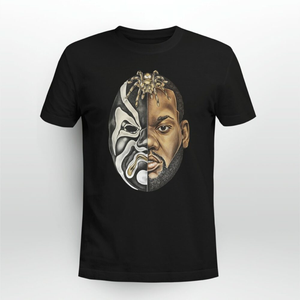 Wu tang Ghostface Killah Half Face Tshirt gaza2u
