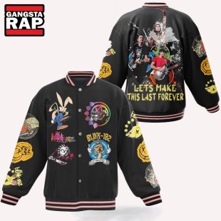 Blink 182 Music Lets Make This Last Forever Baseball Jacket