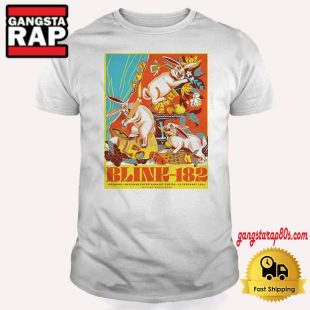 Blink 182 Tour 2024 Brisbane Australia T Shirt