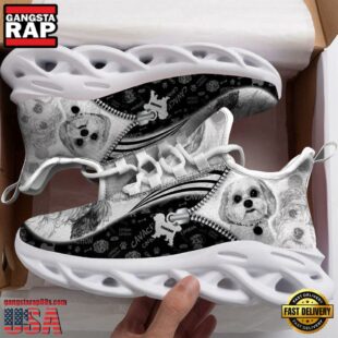 Cavachon Sketch Max Soul Shoes For Men Women Dog Shoes Running