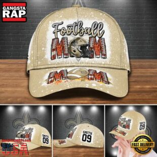 Custom Name And Number New Orleans Saints NFL Football Mom Baseball Cap
