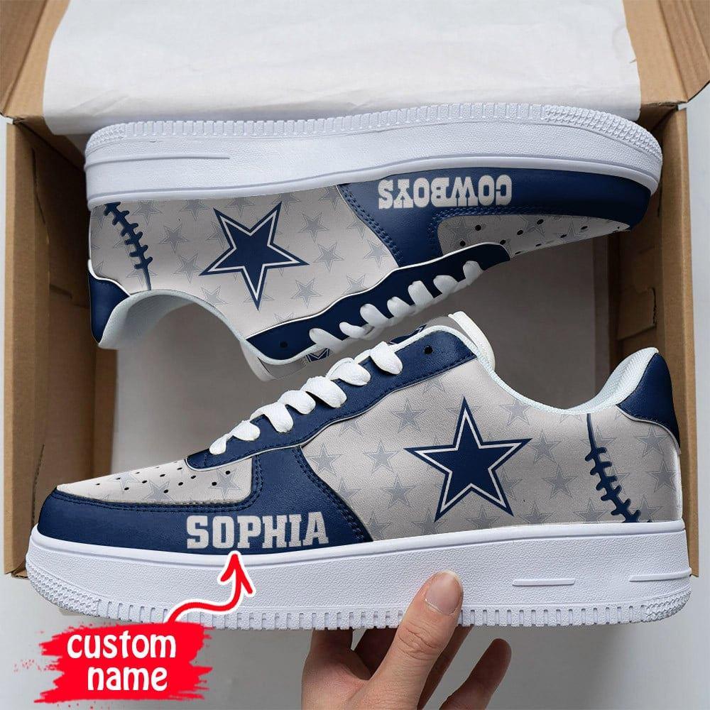 NFL Custom Name Dallas Cowboys Air Force 1 NFL Custom Name Dallas Cowboys Air Force 1