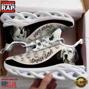 English Setter Max Soul Shoes For Men Women Dog Shoes Running
