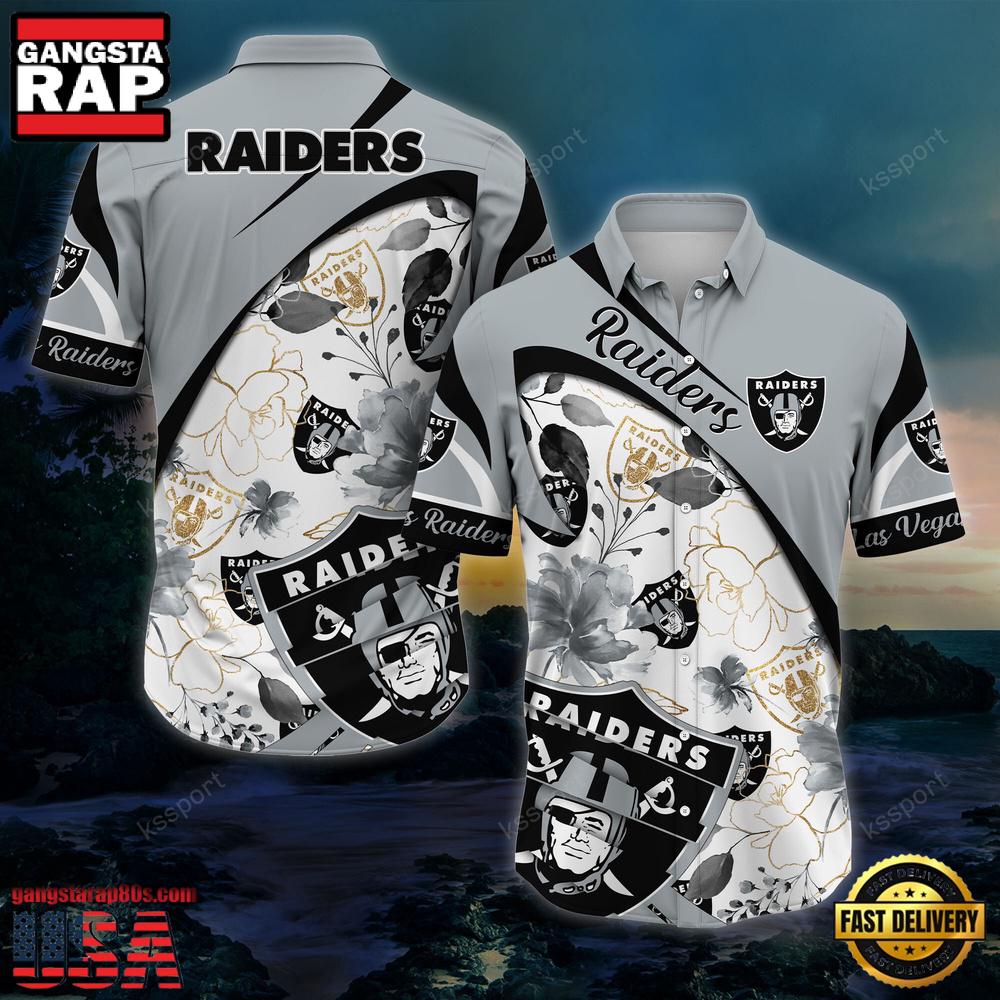 NFL Las Vegas Raiders New Design Hawaiian Shirt NFL Las Vegas Raiders New Design Hawaiian Shirt