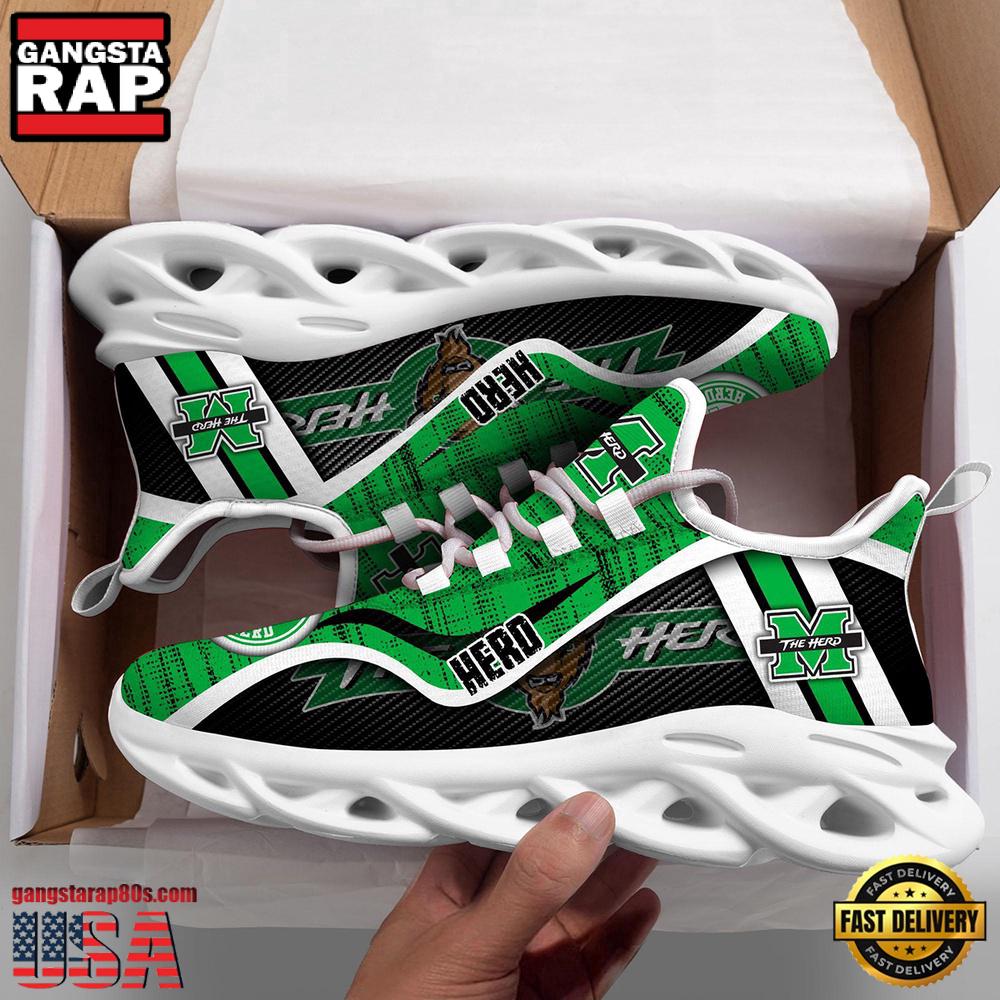Marshall Thundering Herd NCAA Clunky New Design Max Soul Shoes, Running Sneakers Marshall Thundering Herd NCAA Clunky New Design Max Soul Shoes, Running Sneakers