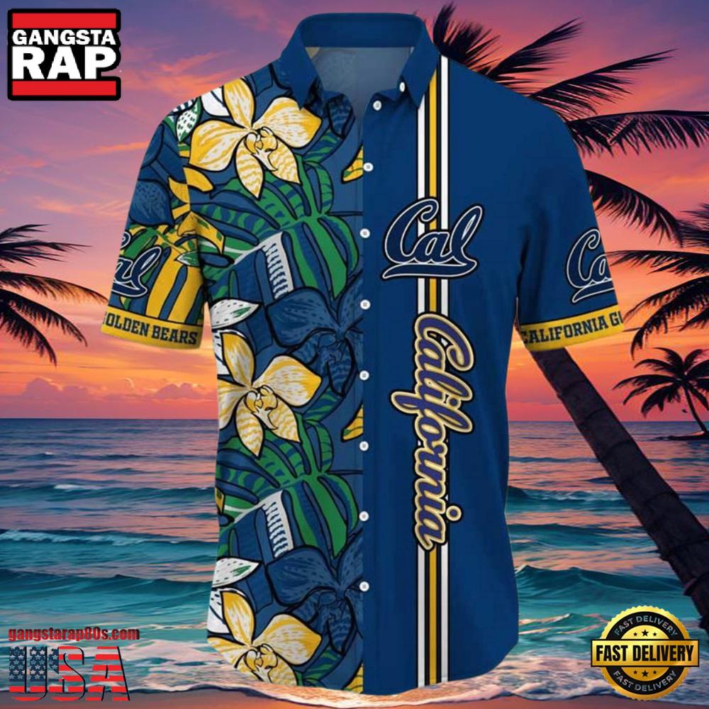 NCAA California Golden Bears New Design Hawaiian Shirt NCAA California Golden Bears New Design Hawaiian Shirt