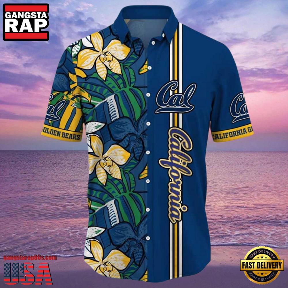 NCAA California Golden Bears New Design Hawaiian Shirt NCAA California Golden Bears New Design Hawaiian Shirt