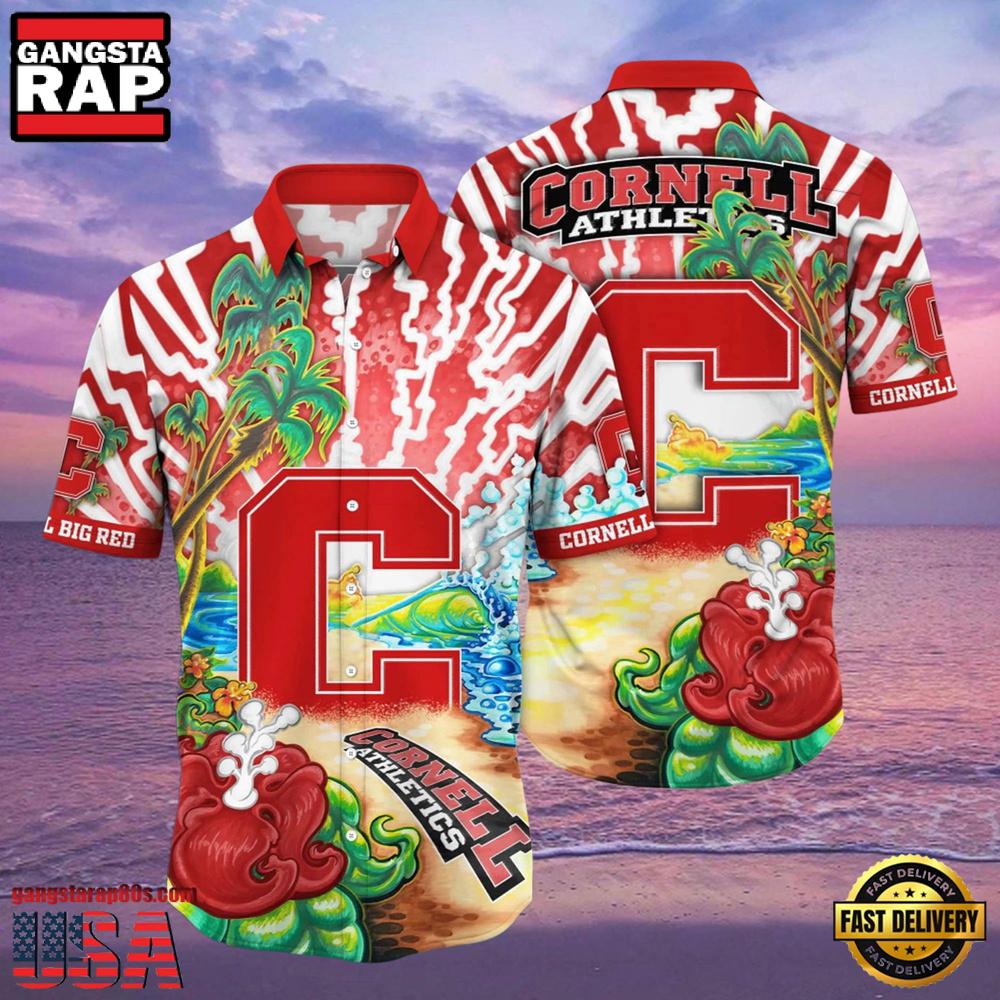 NCAA Cornell Big Red New Design Hawaiian Shirt NCAA Cornell Big Red New Design Hawaiian Shirt