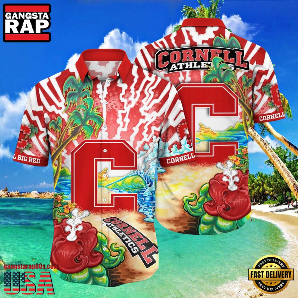 NCAA Cornell Big Red New Design Hawaiian Shirt NCAA Cornell Big Red New Design Hawaiian Shirt