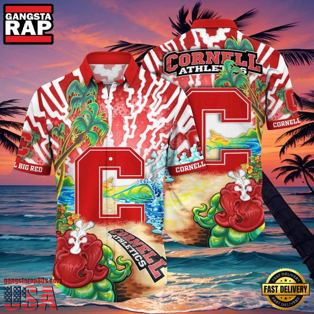 NCAA Cornell Big Red New Design Hawaiian Shirt NCAA Cornell Big Red New Design Hawaiian Shirt