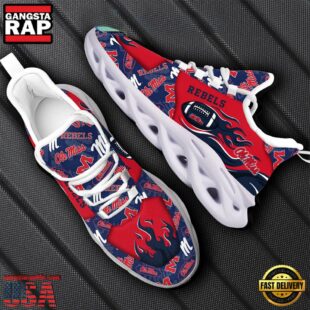 NCAA Ole Miss Rebels Max Soul Shoes Gift For Fans