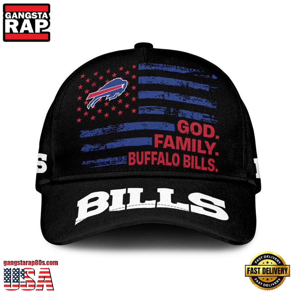NFL Super Bowl Buffalo Bills American Flag Classic Cap NFL Super Bowl Buffalo Bills American Flag Classic Cap