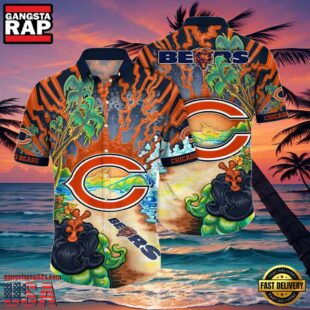 NFL Hot Sandstime Chicago Bears Hawaiian Shirt
