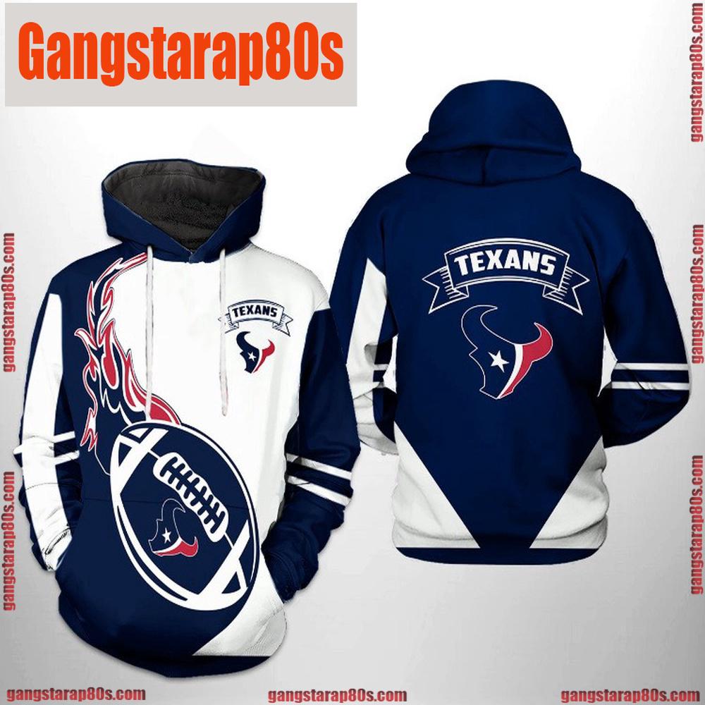 NFL Houston Texans Classic 3D Printed Hoodie Shirt NFL Houston Texans Classic 3D Printed Hoodie Shirt