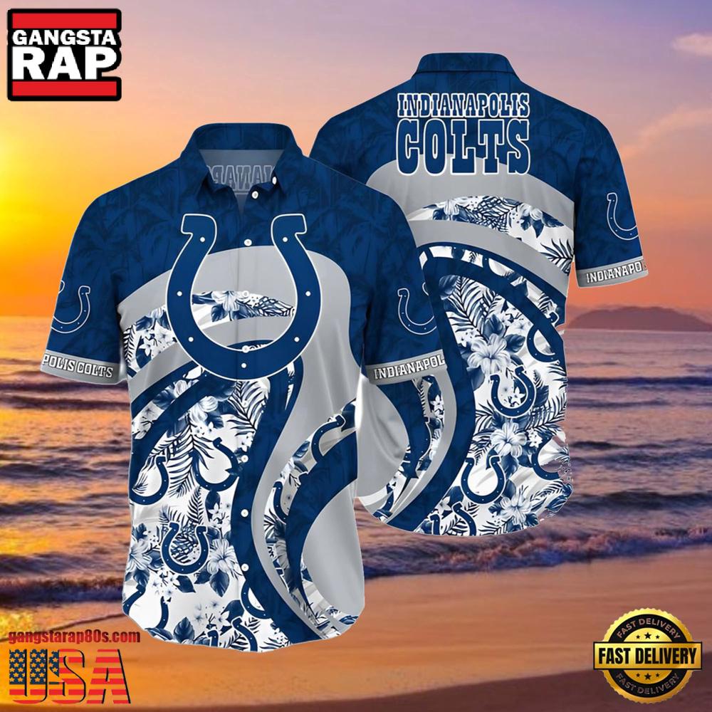 NFL Indianapolis Colts Hawaiian Shirt Yeye Aloha NFL Indianapolis Colts Hawaiian Shirt Yeye Aloha