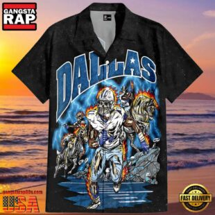 NFL Skeleton Dallas Cowboys Hawaiian Shirt