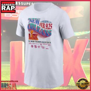NFL Super Bowl LIX 2025 New Design Unisex T Shirt