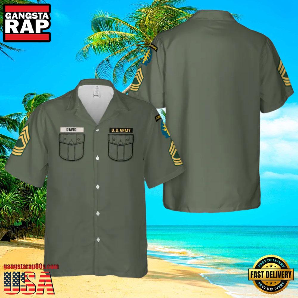 Rank Vietnam War Era Us Army Airborne Field Veteran Hawaiian Shirt Rank Vietnam War Era Us Army Airborne Field Veteran Hawaiian Shirt