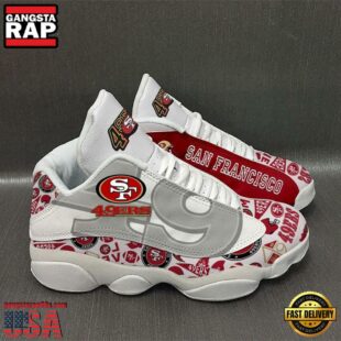 San Francisco 49Ers NFL Ver 2 Air Jordan 13 Sneaker - Gift For Fans