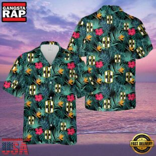 US Army 1st Engineer Brigade DUI Veteran Hawaiian Shirt