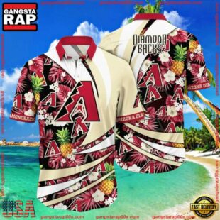 MLB Arizona Diamondbacks Pineapple Party Summer Hawaiian Shirt