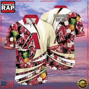 MLB Arizona Diamondbacks Pineapple Party Summer Hawaiian Shirt
