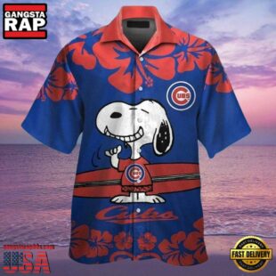 MLB Chicago Cubs Style Hot Trending Summer Hawaiian Shirt With Snoopy Graphic