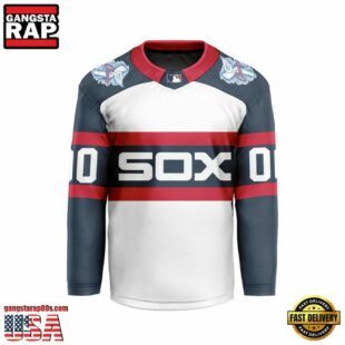 MLB Chicago White Sox Special Hockey Jersey Design Concept