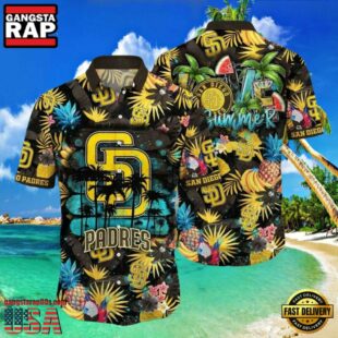 MLB Endless Summer San Diego Padres Beach Party Aloha Hawaiian Shirt