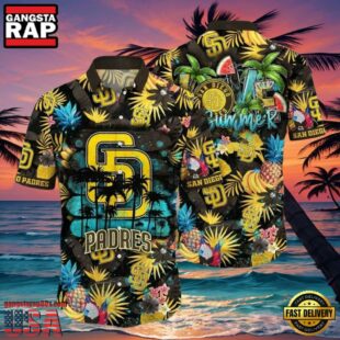 MLB Endless Summer San Diego Padres Beach Party Aloha Hawaiian Shirt