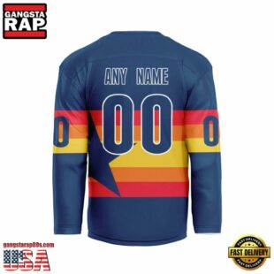 MLB Houston Astros Special Hockey Jersey Design Concept