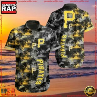 MLB Pittsburgh Pirates Aloha Hawaiian ShirtGroup