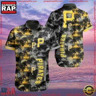 MLB Pittsburgh Pirates Aloha Hawaiian ShirtGroup