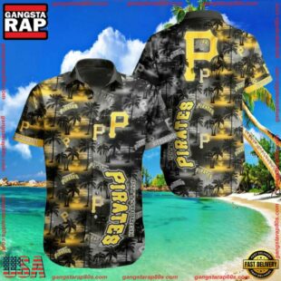 MLB Pittsburgh Pirates Aloha Hawaiian ShirtGroup