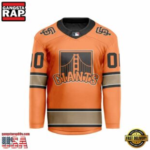 MLB San Francisco Giants Special Hockey Jersey Design Concept