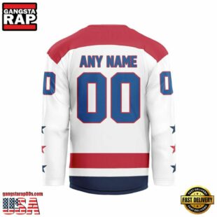 MLB Washington Nationals Special Hockey Jersey Design Concept