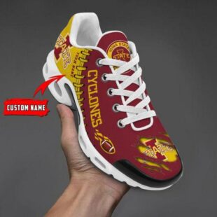 NCAA Iowa State Cyclones Football Custom Air Max Plus Shoes