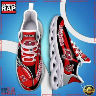 NFL Max Soul Shoes, Nfl Tampa Bay Buccaneers White C Shoes For Fans