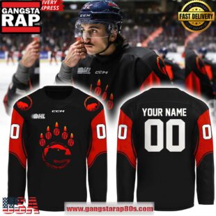 Oshawa Generals Black History Month 2025 Limited Edition Hockey Jersey