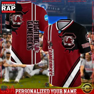Personalized NCAA South Carolina Gamecocks Team Logo Player Football Jersey