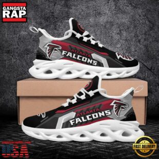 Atlanta Falcons NFL Team Sport Max Soul Shoes Mean Gift For Fans