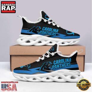 Carolina Panthers NFL Team Football Max Soul Shoes Mean Gift For Fans