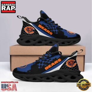 Chicago Bears NFL Team Max Soul Shoes Mean Gift For Fans