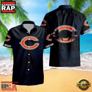 Chicago Bears Palm Tree Garden Pattern Hawaii Shirt