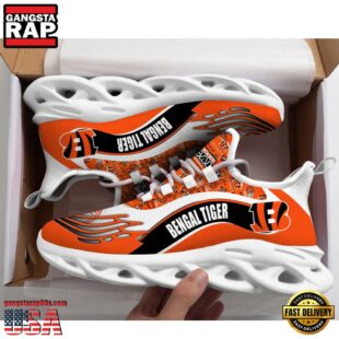 Cincinnati Bengals NFL Football Max Soul Shoes Mean Gift For Fans