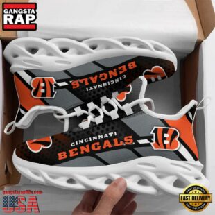 Cincinnati Bengals NFL Logo Max Soul Shoes Mean Gift For Fans