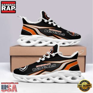 Cincinnati Bengals NFL Max Soul Shoes Mean Gift For Fans