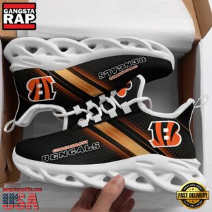 Cincinnati Bengals NFL Sport Team Max Soul Shoes Mean Gift For Fans