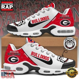 Georgia Bulldogs Football Mascot Symbol Custom Air Max Plus Shoes